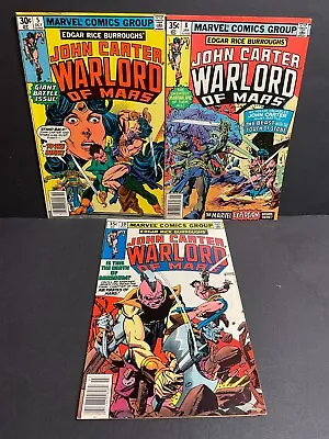 Buy John Carter Warlord Of Mars #5, #8, #10 1977 VF/NM Lot Of 3 High Grade Newsstand • 3.94£