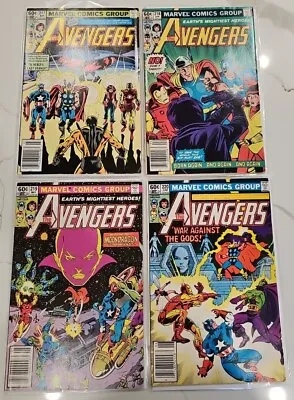 Buy Avengers #217 218 219 220 (1982 Marvel Comics) Newstand FN-VF Lot Of 4 • 14.24£