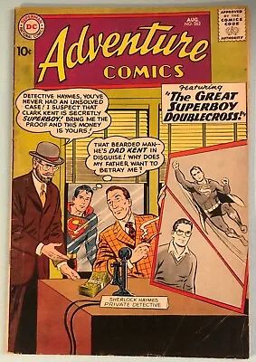 Buy Adventure Comics 263 VG+ 1959 DC Superboy Green Arrow Aquaman • 12.16£