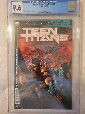 Buy Future State Teen Titans #1 CGC 9.6 (2021) Rafa Sandoval Cover DC Comics  • 27.66£