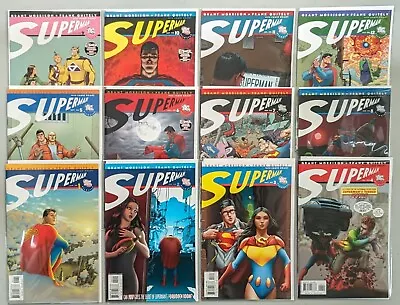 Buy All-Star Superman #1-12 (2005 Complete DC Comics Set Morrison Quitely) NM-/NM • 51.38£