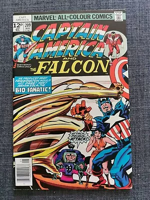 Buy 1977 Captain America 209 Marvel Comics UK Comic Edition • 17.11£