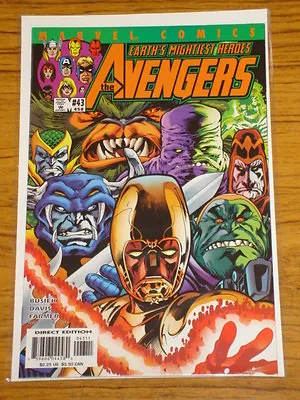 Buy Avengers #43 Vol3 Marvel Comics August 2001 • 2.99£