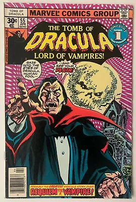 Buy The Tomb Of Dracula #55 Bronze Age (1977) Marvel Comics!  • 9.14£