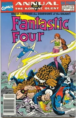 Buy Fantastic Four Annual #24 (1961) Vf Marvel • 4.95£