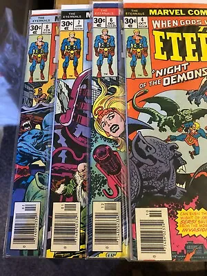 Buy Eternals 4,6,7,8 Marvel MCU Movie, Jack Kirby Art Volume 1, Cents • 19.99£