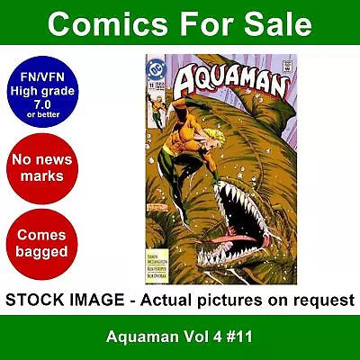 Buy DC Aquaman Vol 4 #11 Comic - FN/VFN Clean 01 October 1992 • 4.99£