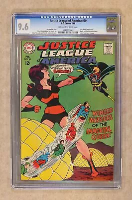 Buy Justice League Of America #60 CGC 9.6 1968 0242075002 • 304.38£