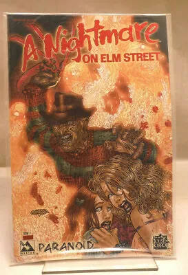 Buy A Nightmare On Elm Street Paranoid #1 Blood Red Foil Limited To 1300 VF+/NM • 26.79£