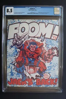 Buy FOOM #11 JACK KIRBY Issue BYRNE 1975 Pre-Marvel Preview #4 STAR-LORD CGC 8.5 • 79.44£