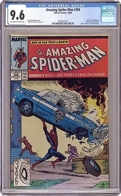 Buy Amazing Spider-Man #306D CGC 9.6 1988 4387045012 • 109.48£