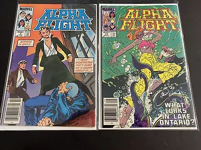 Buy Alpha Flight 7 & 8, Lot Of 2 Key Newsstand Issues. 1st Delphine, 1st Nelvanna • 3.98£
