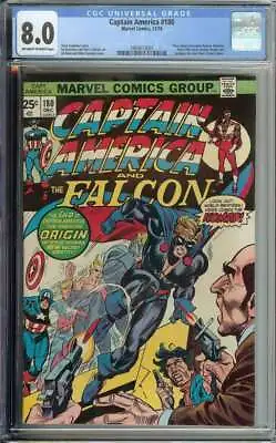 Buy Captain America #180 CGC 8.0 Steve Rogers Becomes Nomad Krang Cameo • 114.78£