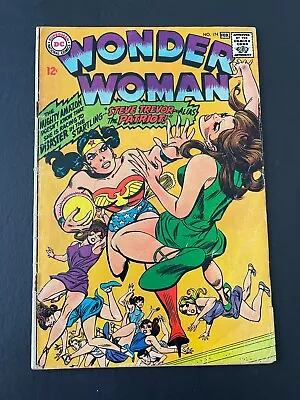 Buy Wonder Woman #174 - Steve Trevor--Alias The Patriot. (DC, 1968) VG+ • 11£