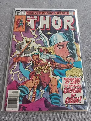 Buy Thor #294 Newsstand Marvel Comics 1980 1st App Frey 1st Full Magni & Modi • 3.14£