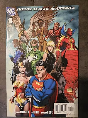 Buy Justice League Of American #1 Variant Michael Turner Oct 86 Brad Meltzer • 15£