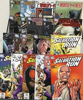 Buy DC Comics World’s Finest 1-4, Gotham Underground 1-9, Salvation Run 1-7 • 23.70£