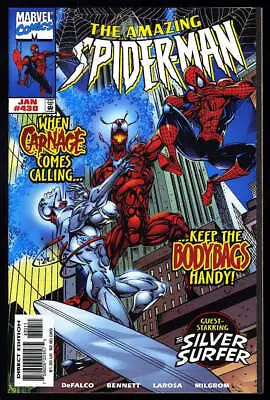Buy Amazing Spider-Man #430 Marvel 1998 (NM+) 1st Cosmic Carnage! L@@K! • 34.68£