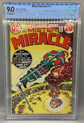 Buy Mister Miracle #11 - DC - 1972 - CBCS 9.0 - Dr. Bedlam & Female Furies App. • 158.11£