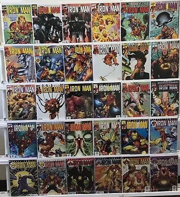 Buy Marvel Comics Iron Man Vol 3 Run Lot 18-48 Missing #46 Comic Book Lot Of 30 • 43.42£