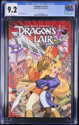Buy Dragon's Lair #1, CGC 9.2~CrossGen/MVCreations, 2003~DON BLUTH~Video Game Comic • 83.85£