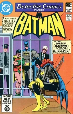 Buy Batman Detective Comics #497 (1937) Vf Dc • 14.95£