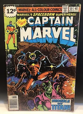Buy Captain Marvel #59 Comic Marvel Comics • 2.25£