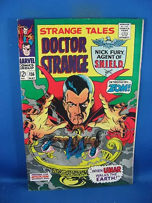 Buy Strange Tales 156 Vf+ Nick Fury 1967 Marvel  Steranko • 67.02£