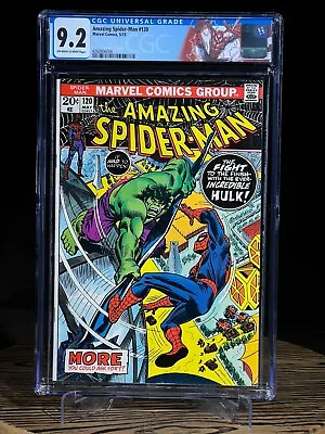 Buy AMAZING SPIDER-MAN #120 May 1973 CGC 9.2 Hulk Battle KEY ISSUE • 219.87£