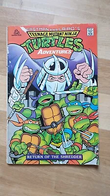 Buy Teenage Mutant Ninja Turtles Revenge Of The Shredder Comic 1990 • 24.99£