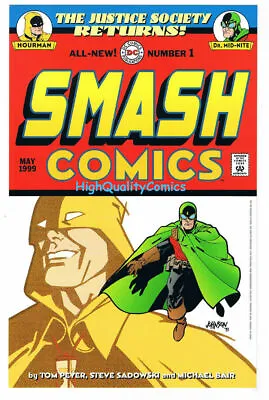 Buy JUSTICE SOCIETY - SMASH COMICS #1, Insert, 1999, NM • 6.34£
