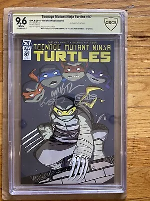 Buy IDW - Teenage Mutant Ninja Turtles #97 - Craig Rousseau CBCS 9.6 SS & Eastman • 79.06£