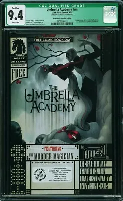 Buy Umbrella Academy 2007 FCBD CGC Graded Gerard Way 1st App Dark Horse Comics 1 Key • 99.58£