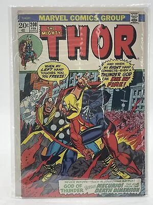 Buy The Mighty THOR #208 (February 1973) Comics • 19.76£