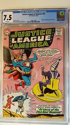 Buy Justice League Of America # 32 Cgc 7.5 1964 White Pages Undergraded • 111.69£