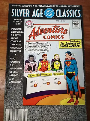 Buy Silver Age Classics Reprint Adventure #247 1992 (VF) 1st Legion Of Super-Heroes • 3£
