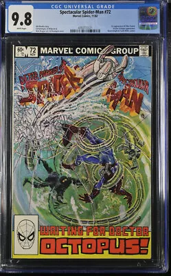Buy Spectacular Spider-Man #72 CGC 9.8 1st Ollie Osnick.-comic Book 4393772021 • 71.36£