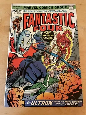 Buy Fantastic Four  # 150  Not Cgc Rated Vf/nm 9.0 - 1st Series Bronze  Age 1974 • 42.37£