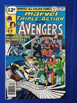 Buy Marvel Triple Action #47 NM (9.4) MARVEL ( Vol 1 1979) Avengers (C) • 9£