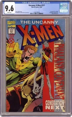 Buy Uncanny X-Men (v1) #317 CGC NM/MT 9.6 Red Stripe Direct Edition 1st Blink • 79.62£