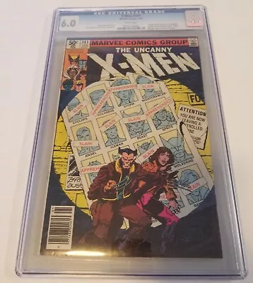 Buy The Uncanny X-Men #141 1981 CGC 6 (1st App Of Rachel)(Newsstand)White Pages • 76.41£