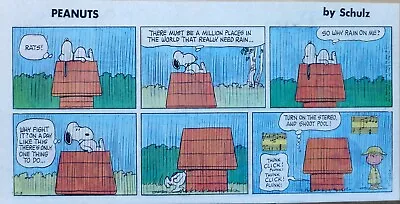 Buy Peanuts By Charles Schulz - Snoopy - Color Sunday Comic Page - November 3, 1968 • 2.36£