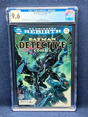 Buy Detective Comics #935 Vol 3 Comic Book - CGC 9.6 • 39.98£