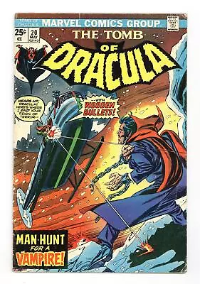 Buy Tomb Of Dracula #20 VG 4.0 1974 Low Grade • 8.44£