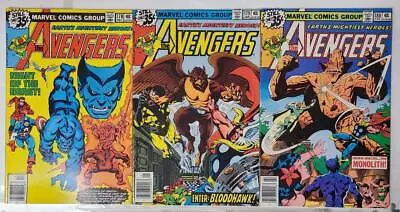 Buy The Avengers #178, #179, #180 Set Of 3 Comic Books VF-NM • 20.65£
