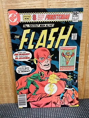 Buy Flash #289 1st George Perez DC Work! Firestorm Is Back In Town! Newsstand Ed! • 9.47£