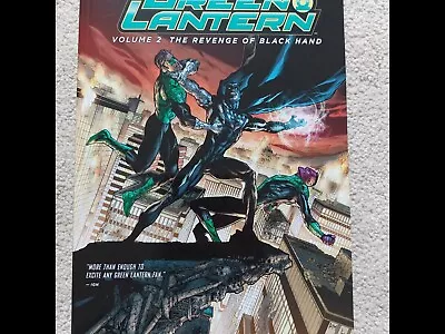 Buy GREEN LANTERN Vol. 2 REVENGE OF THE BLACK HAND New 52 Geoff Johns Hardcover DC • 8.50£