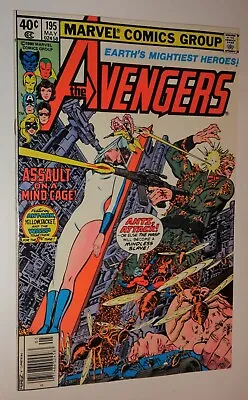Buy Avengers #195  Ist Taskmaster  George Perez  Nm 9.2/9.4  1980 • 38.23£