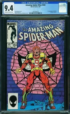 Buy AMAZING SPIDER-MAN  #264 CGC  NM9.4  High Grade!  O/White Pages   3954509024 • 50.62£