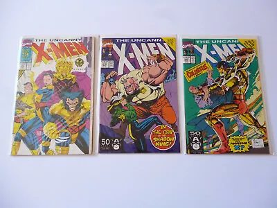 Buy Lot X 3 Marvel Comics The Uncanny X-Men #275,278,279 (1991) • 12£